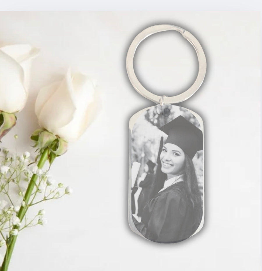 Personalised "Congratulations on Your Graduation" Keyring