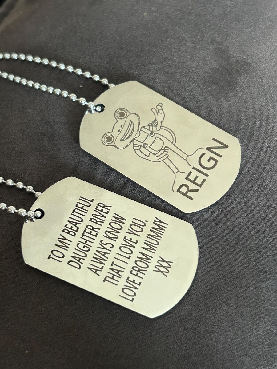 Personalized Tag Necklaces