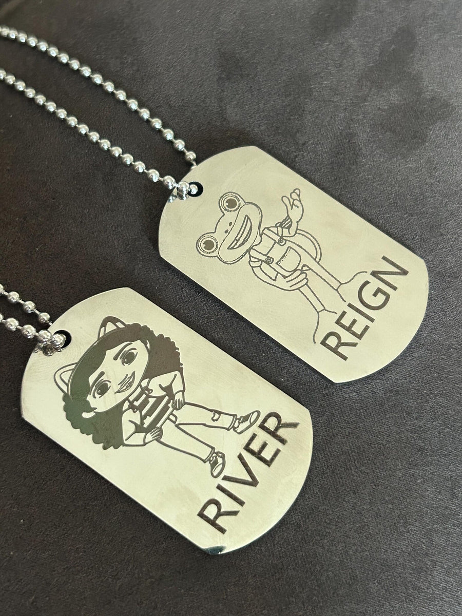 Personalized Tag Necklaces