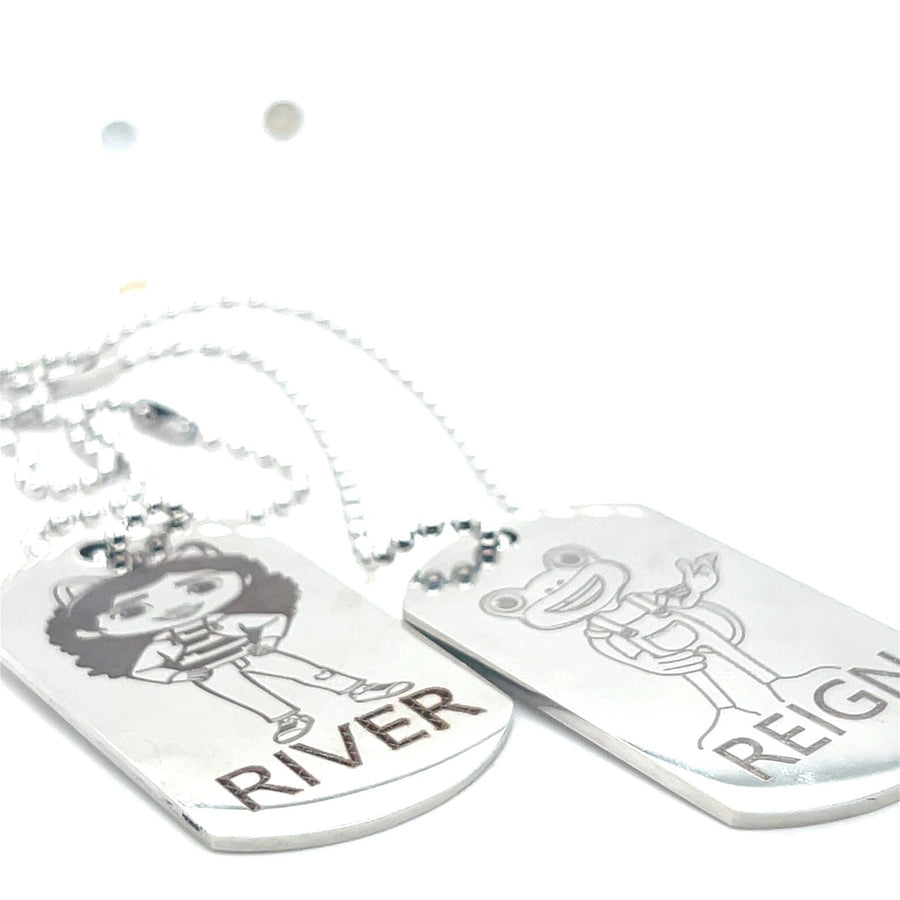 Personalized Tag Necklaces