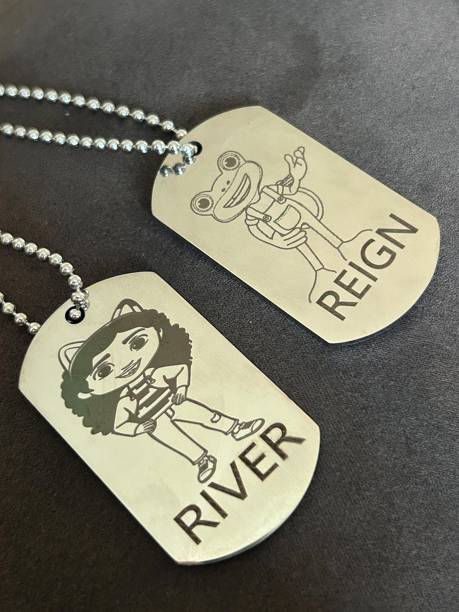 Personalized Tag Necklaces