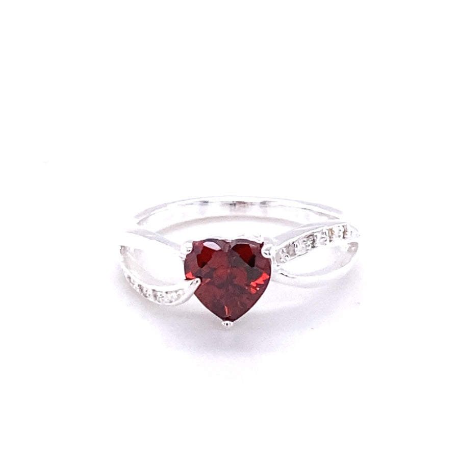 Ruby Love Promise Ring