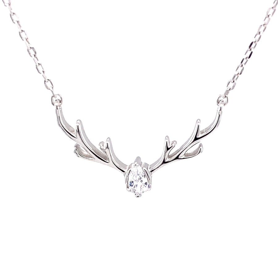 Sparkle Deer Necklace