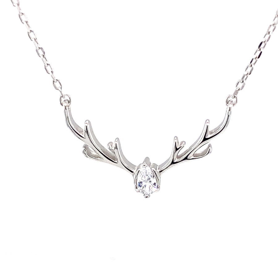 Sparkle Deer Necklace