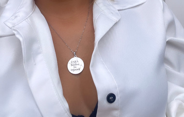 Custom Affirmations Necklace