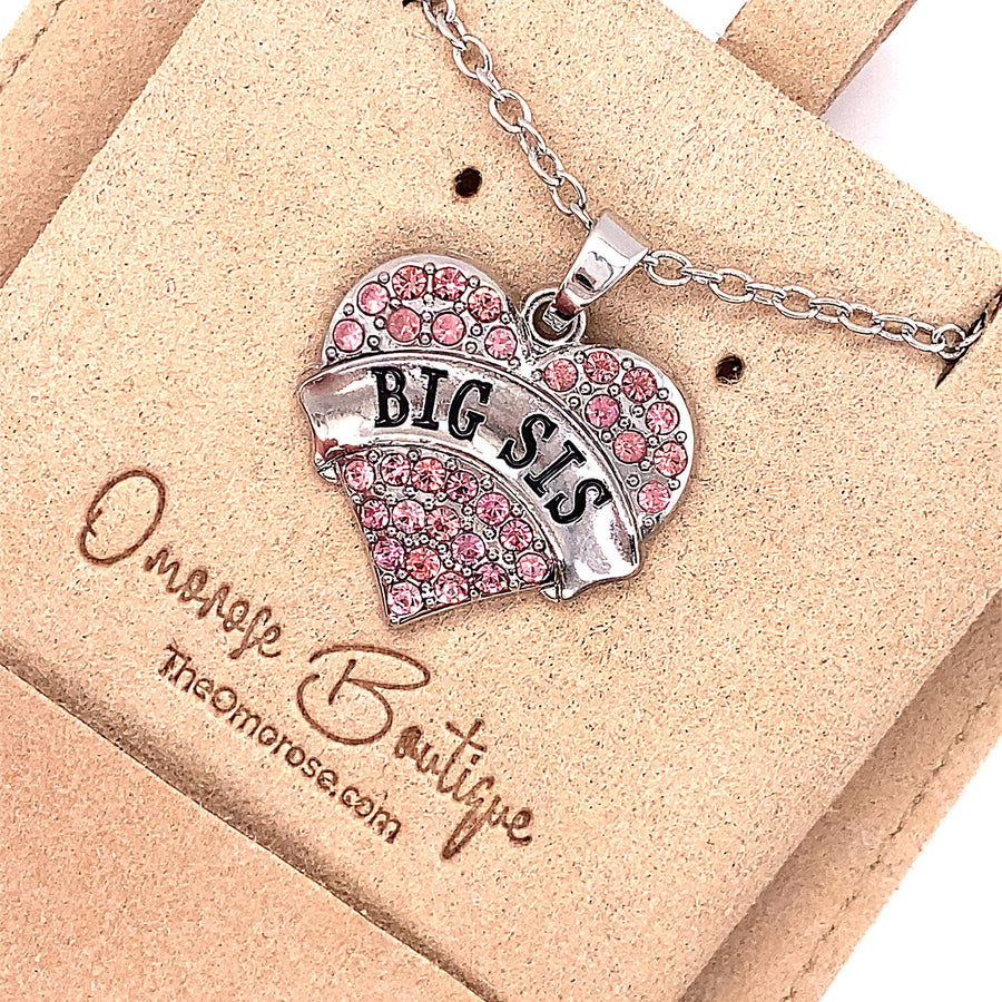 Pink Big Sister Necklace