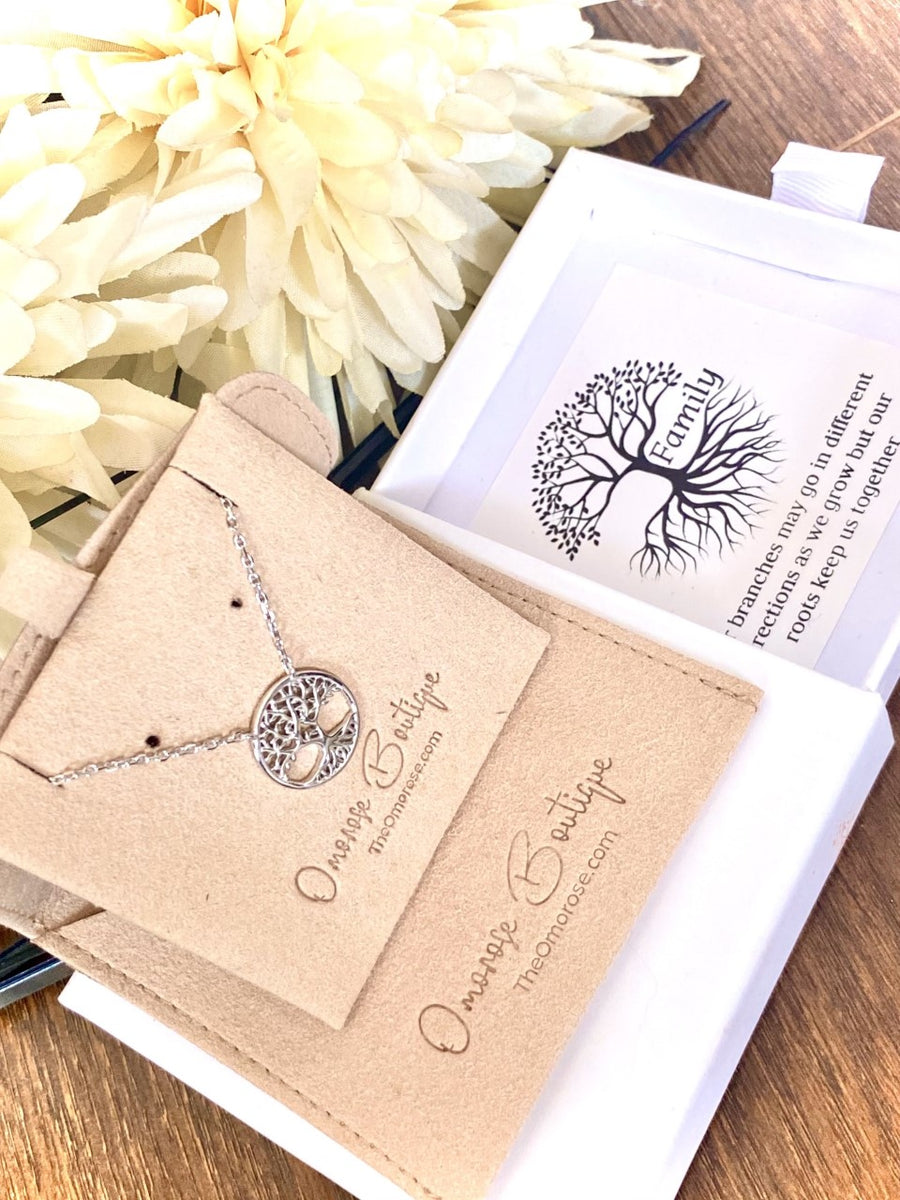 925 Sterling Silver Tree Of Life Necklace