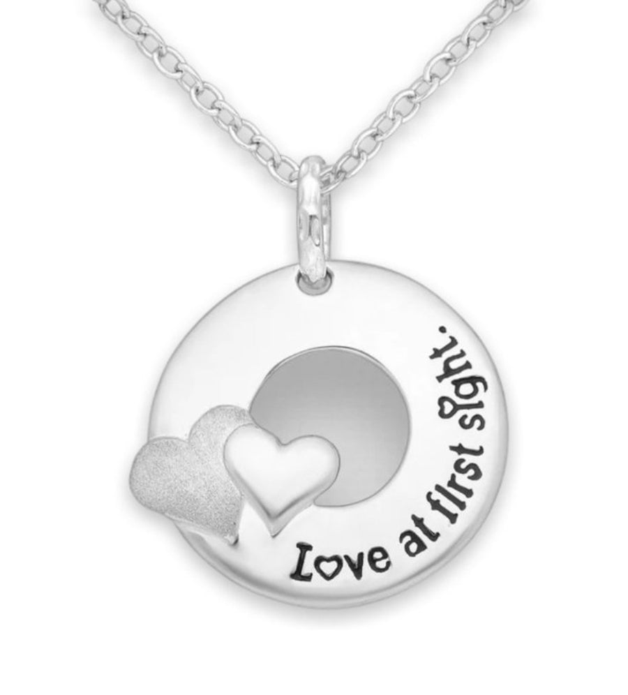 "Love at first sight" Pendant and necklace,