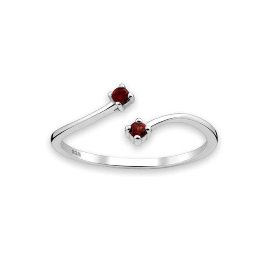 Rosia Garnet Ring