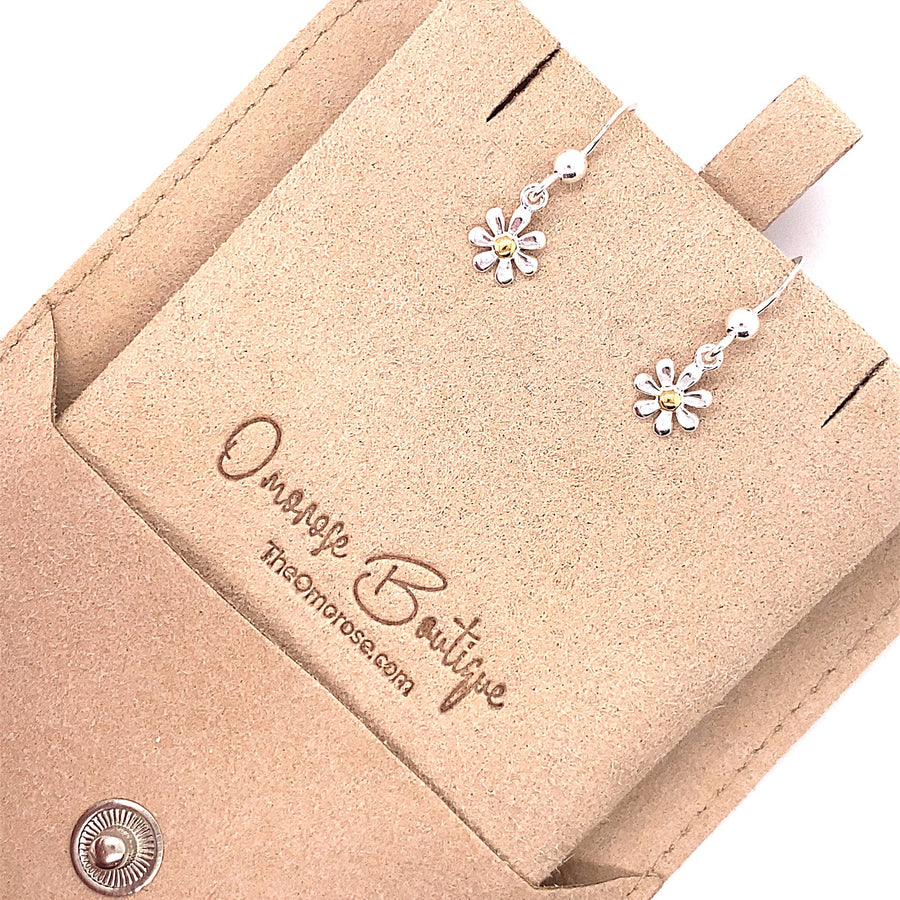 Daisy Droplet Hook Earrings