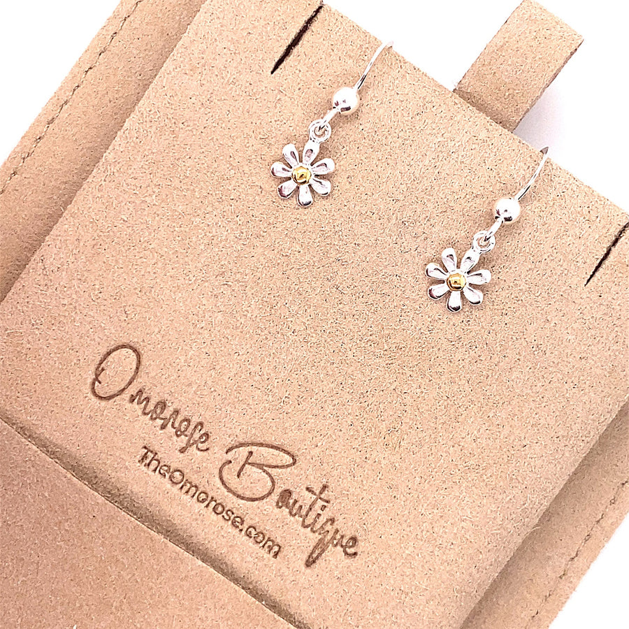 Daisy Droplet Hook Earrings