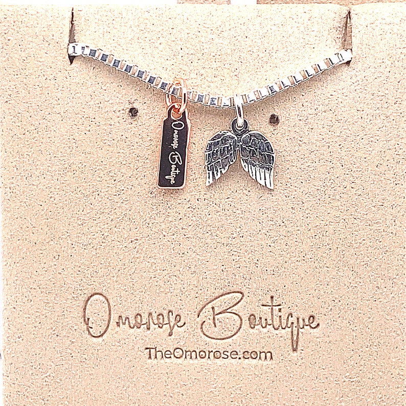 Angel Wings Childrens Necklace