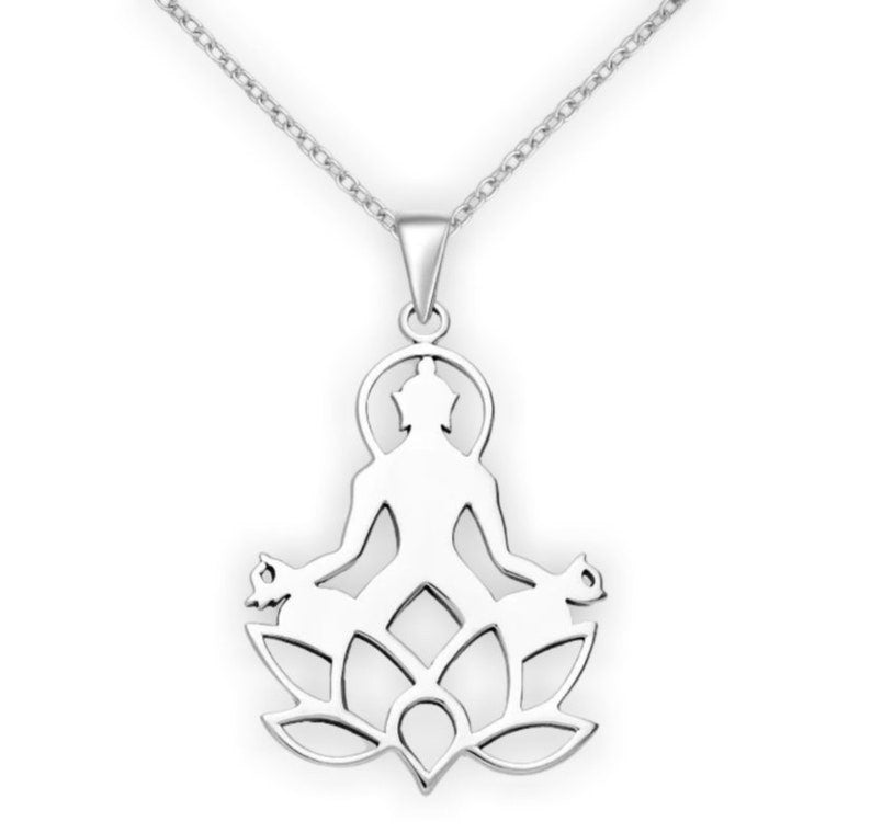 Chakra & Lotus Necklace