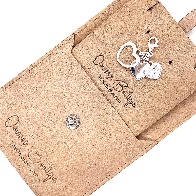 925 Sterling Silver Love Heart Charm