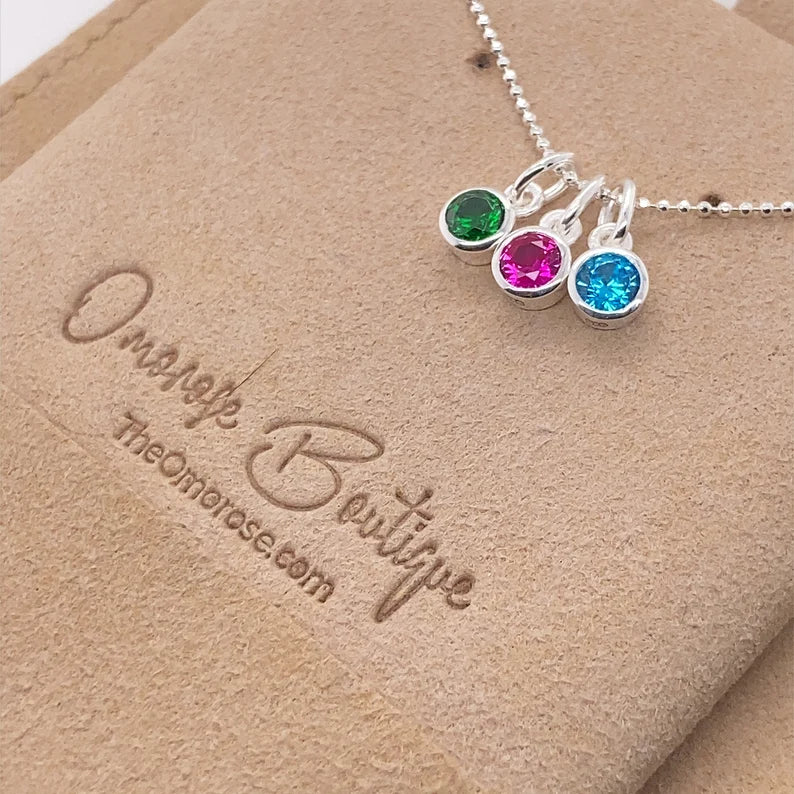 Birthstone Gemstone Pendant