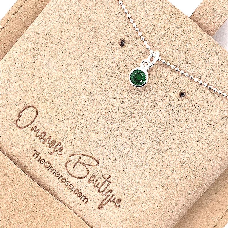 Birthstone Gemstone Pendant