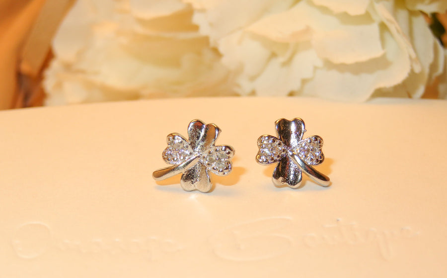 4 Leaf Clover Stud Earrings