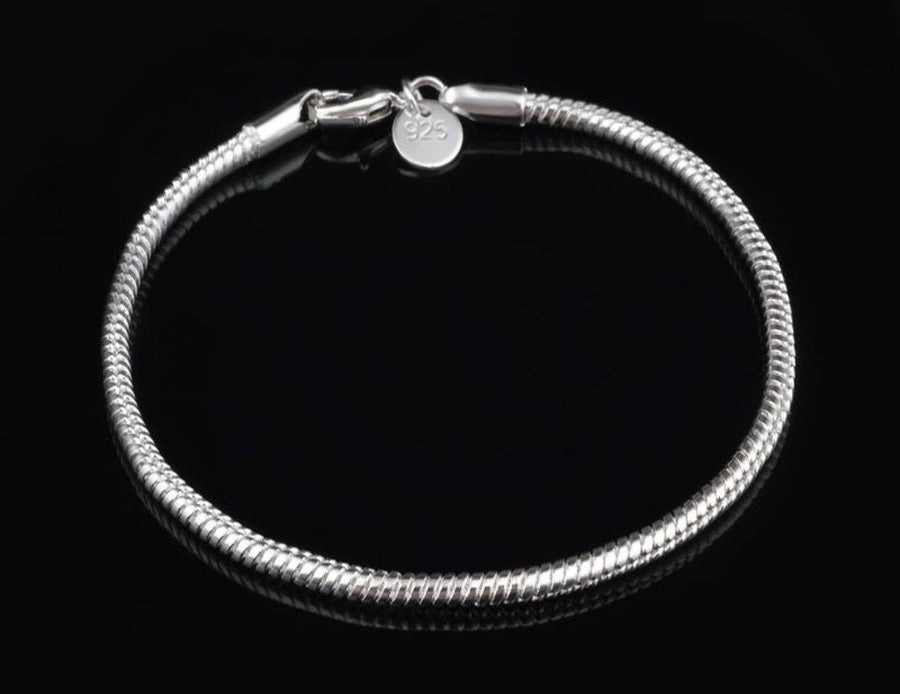 925 Sterling Silver Charm Bracelet