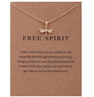 Free Spirit necklace & Gift Card