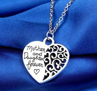 Mum and Daughter Forever Necklace