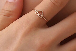 Minimalist Sweet Heart Ring