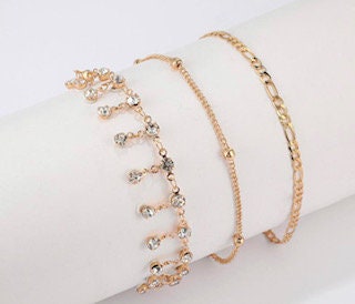 Leona Anklet Set