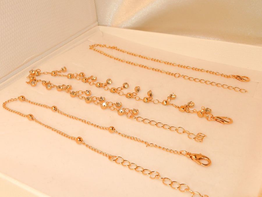 Leona Anklet Set