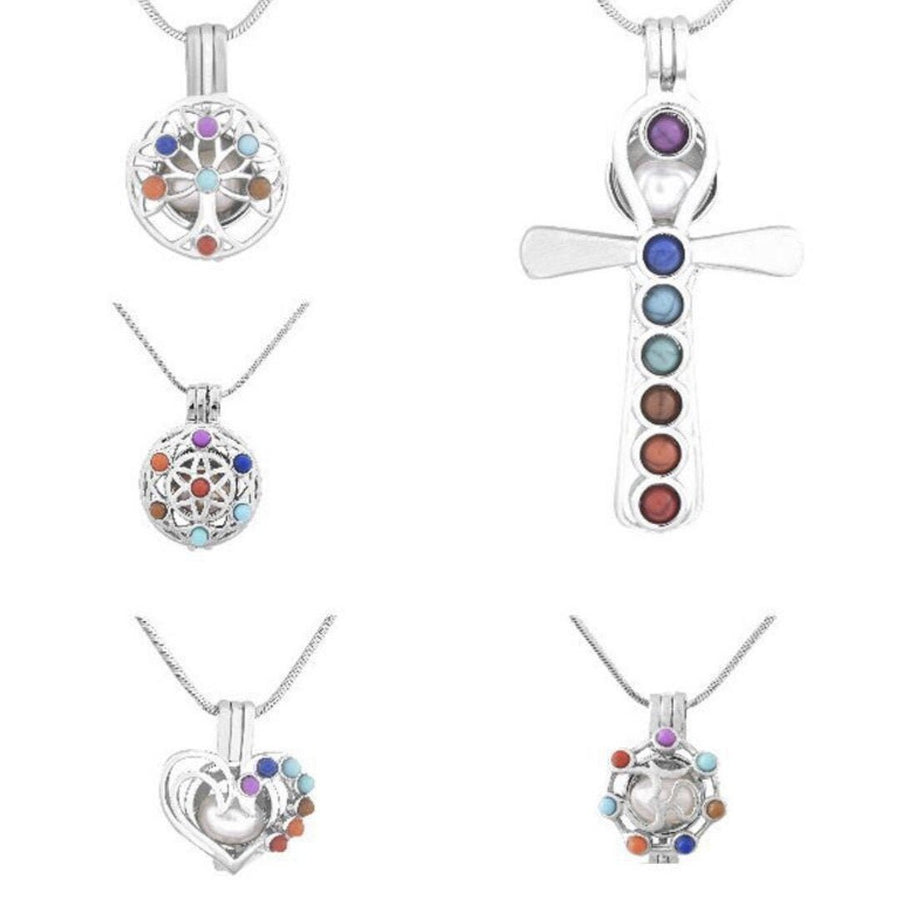 Set of 5 Chakra Pendants