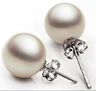 Simulated Pearl Earrings