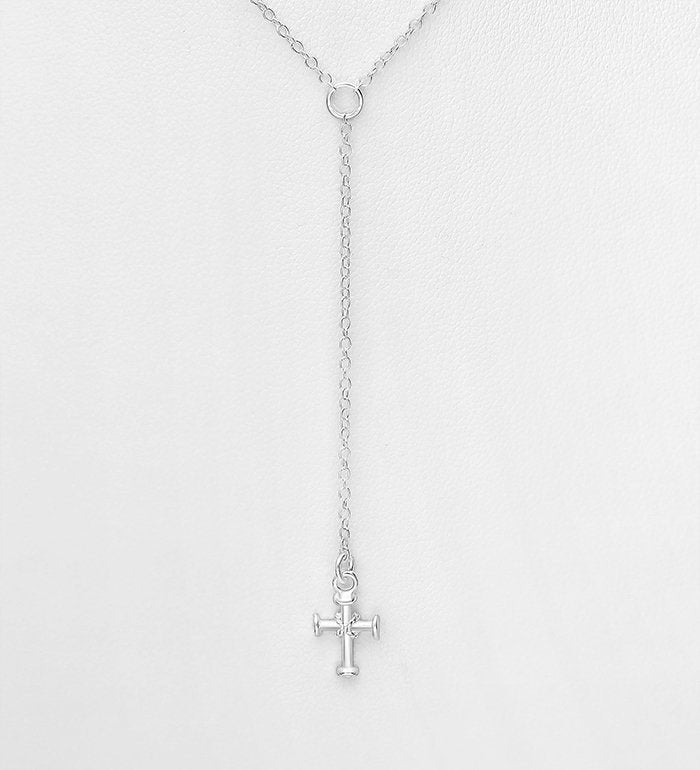 Cross Dangle Necklace