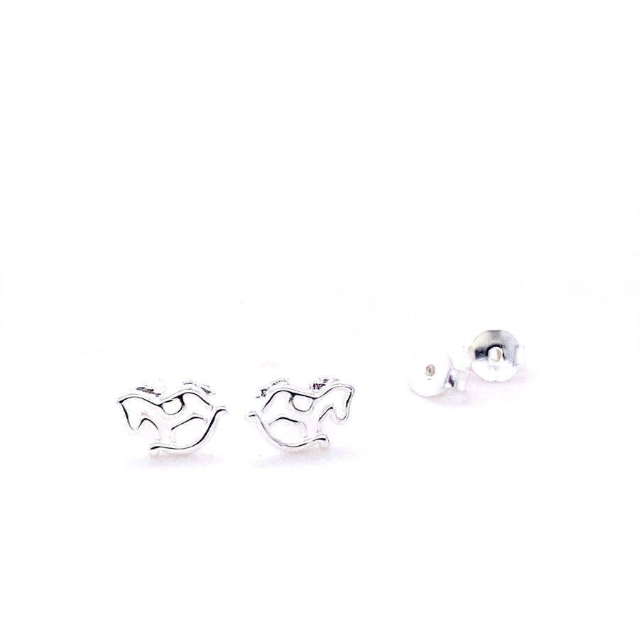 Rocking Horse Push-Back Earrings