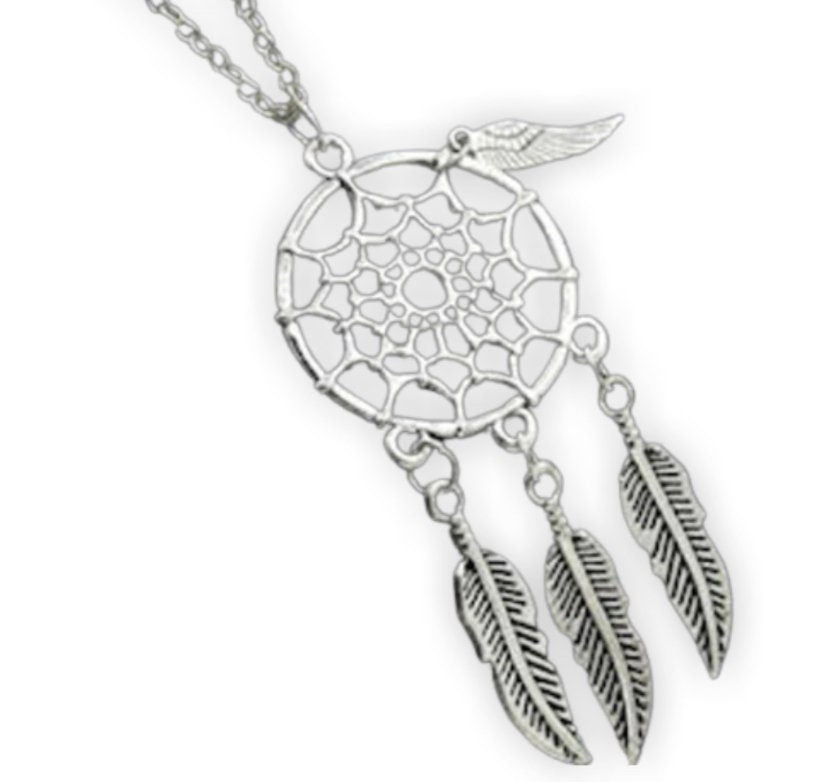 Large Dream Catcher Necklace