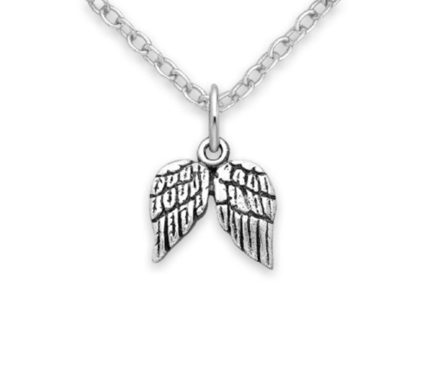 Angel Wings Childrens Necklace