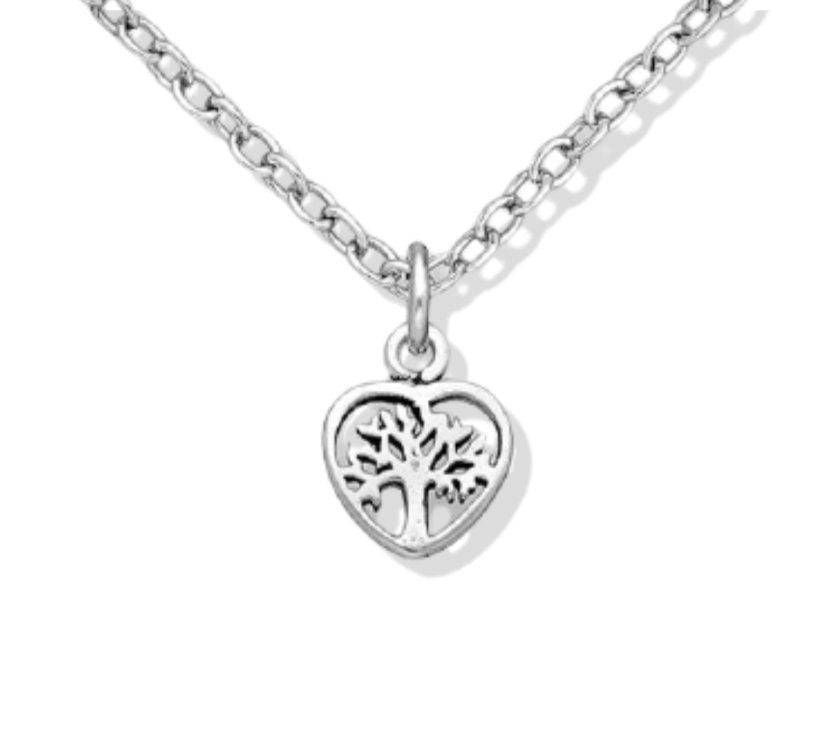 Mini Heart Tree Of Life Necklace Pendant