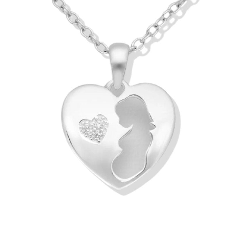 Silver Maternity Necklace