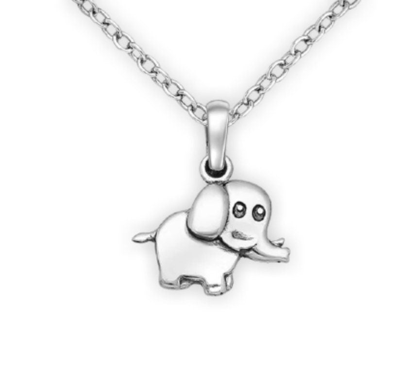 Tiny Elephant Necklace