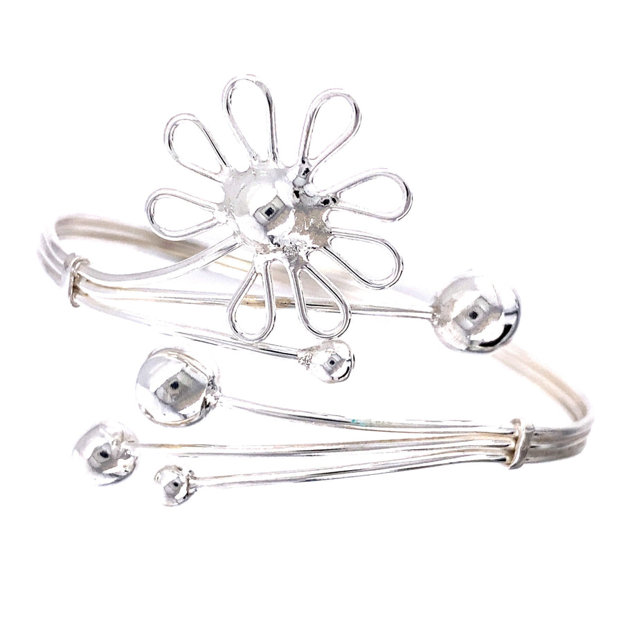 Floral Statement Bangle