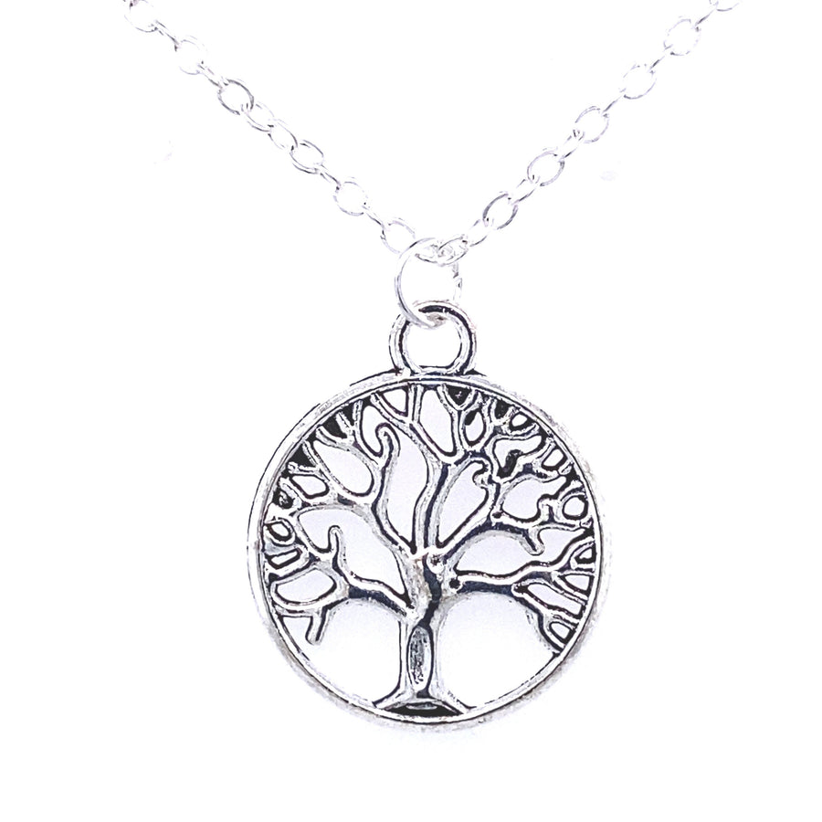 Silver or Gold Tree of Life Necklaces, Nature necklace, branch necklace, leaf necklace, spiritual necklace, pretty womens fashion accessory