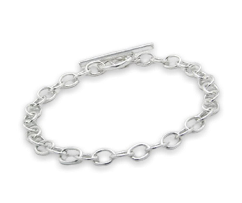 Solid Pure 925 Sterling Silver Hallmarked Chain Charm Bracelet (Locker Charms can be added) beautiful charms sold separately