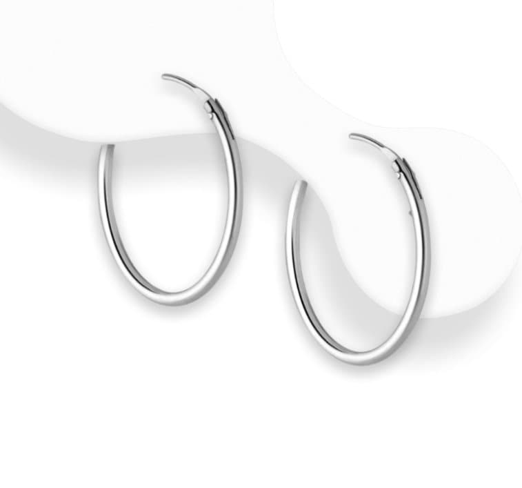 925 Sterling Silver Dainty mini Hoop Earrings